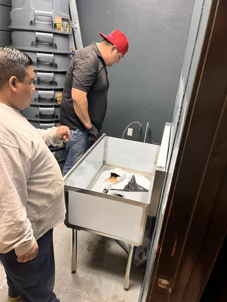 Commercial plumbing and sink installation in Northwest El Monte